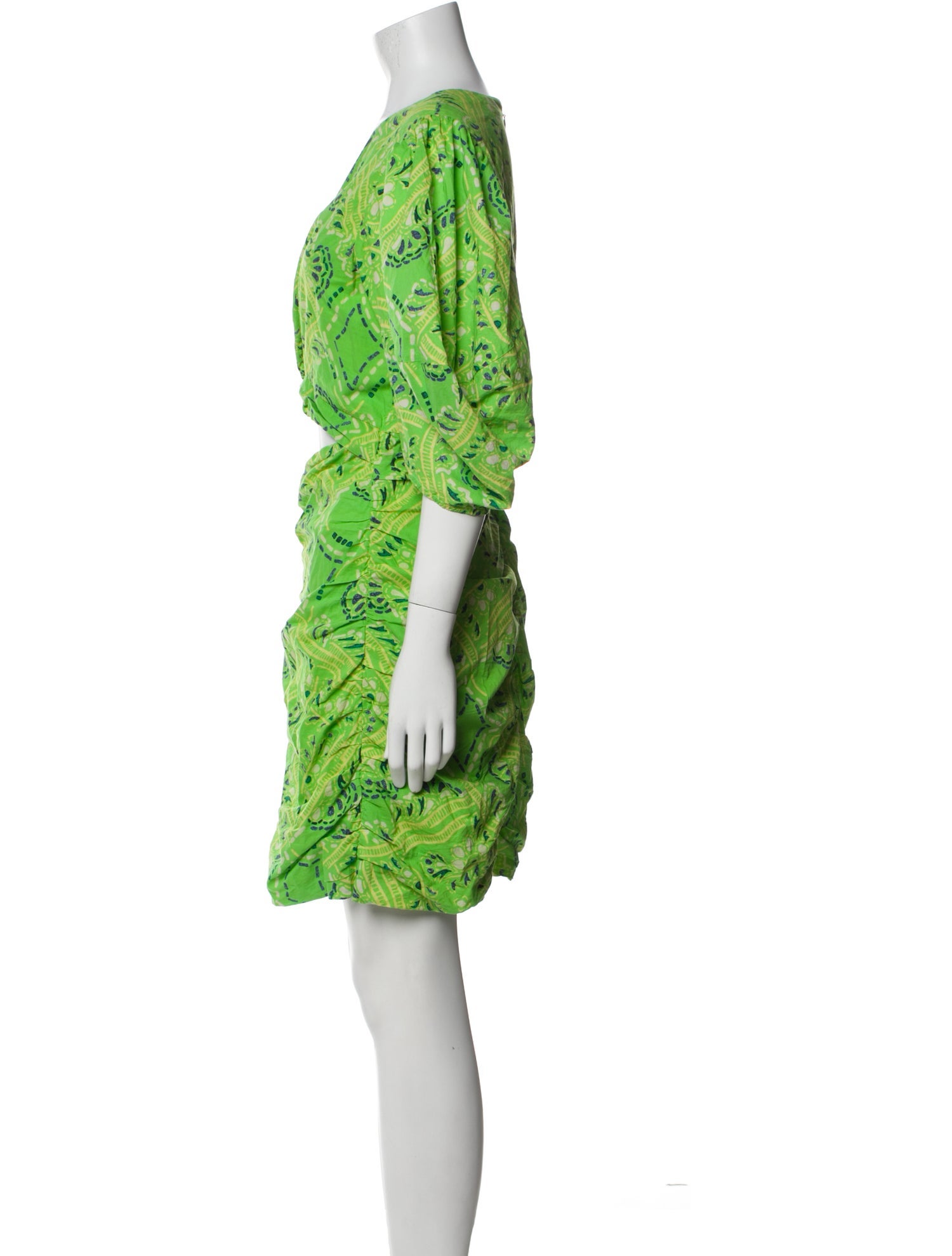 RHODE Printed Knee-Length Dress