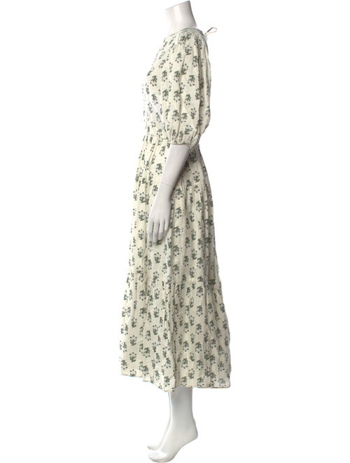 RHODE Linen Long Dress