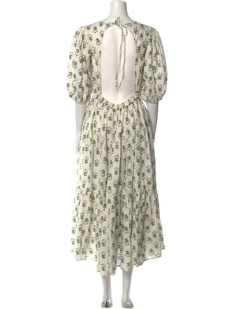 RHODE Linen Long Dress