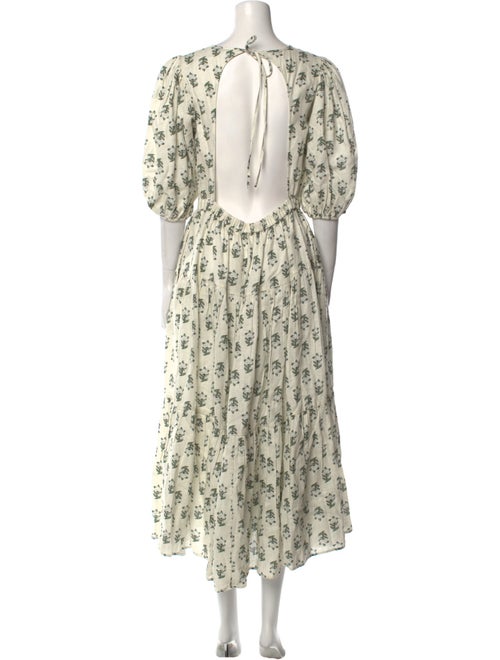 RHODE Linen Long Dress