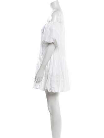 RHODE One-Shoulder Mini Dress