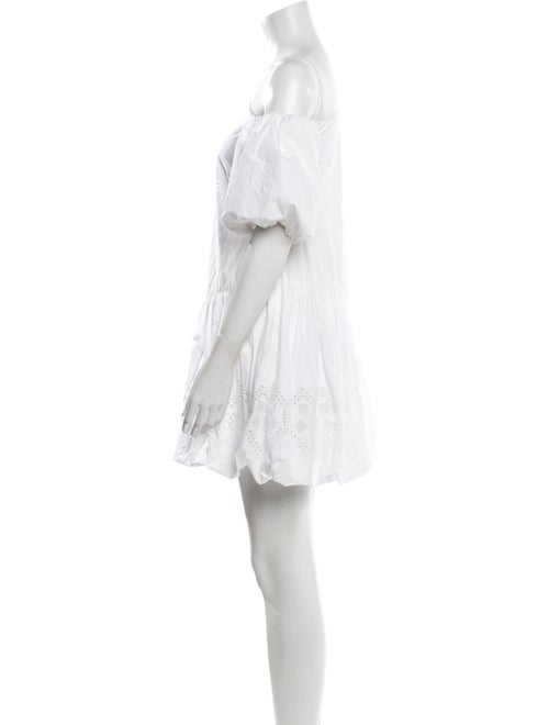 RHODE One-Shoulder Mini Dress