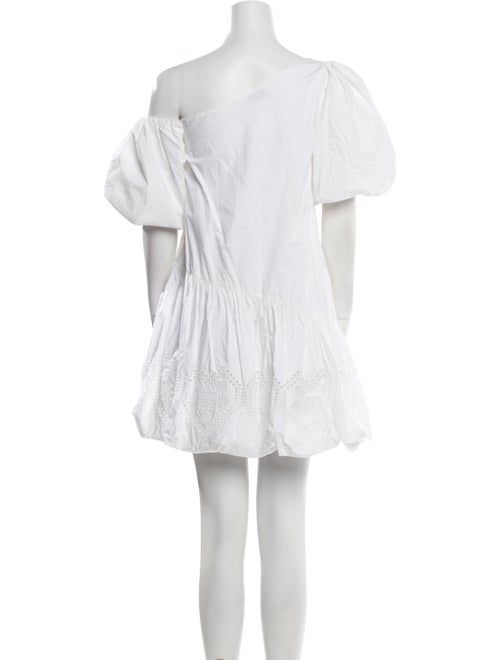 RHODE One-Shoulder Mini Dress