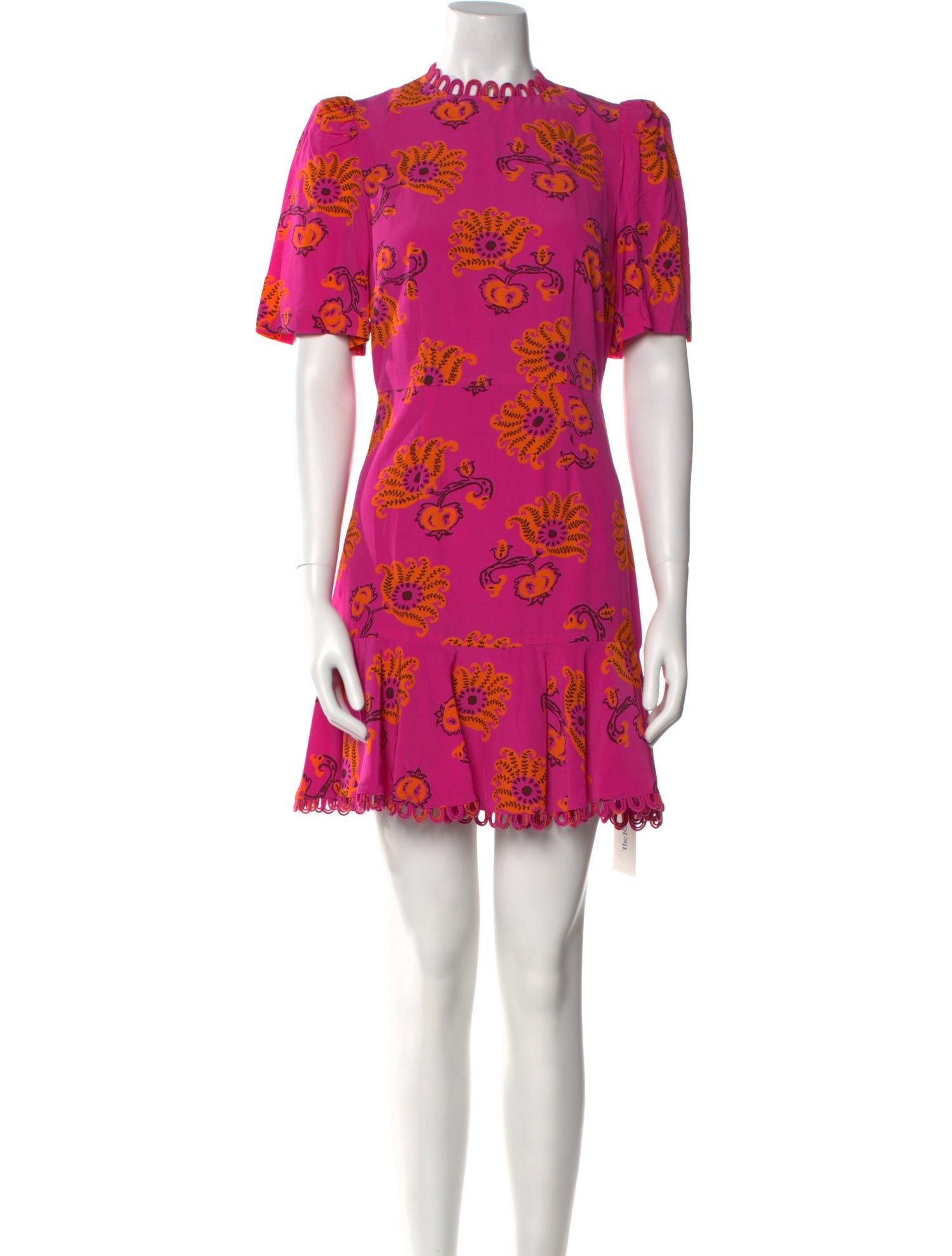 RHODE Floral Print Mini Dress w/ Tags