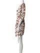 RHODE Floral Print Mini Dress