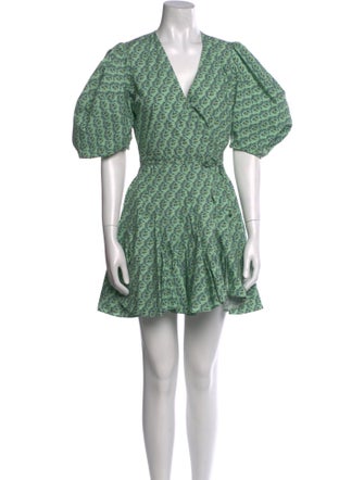 RHODE Printed Mini Dress