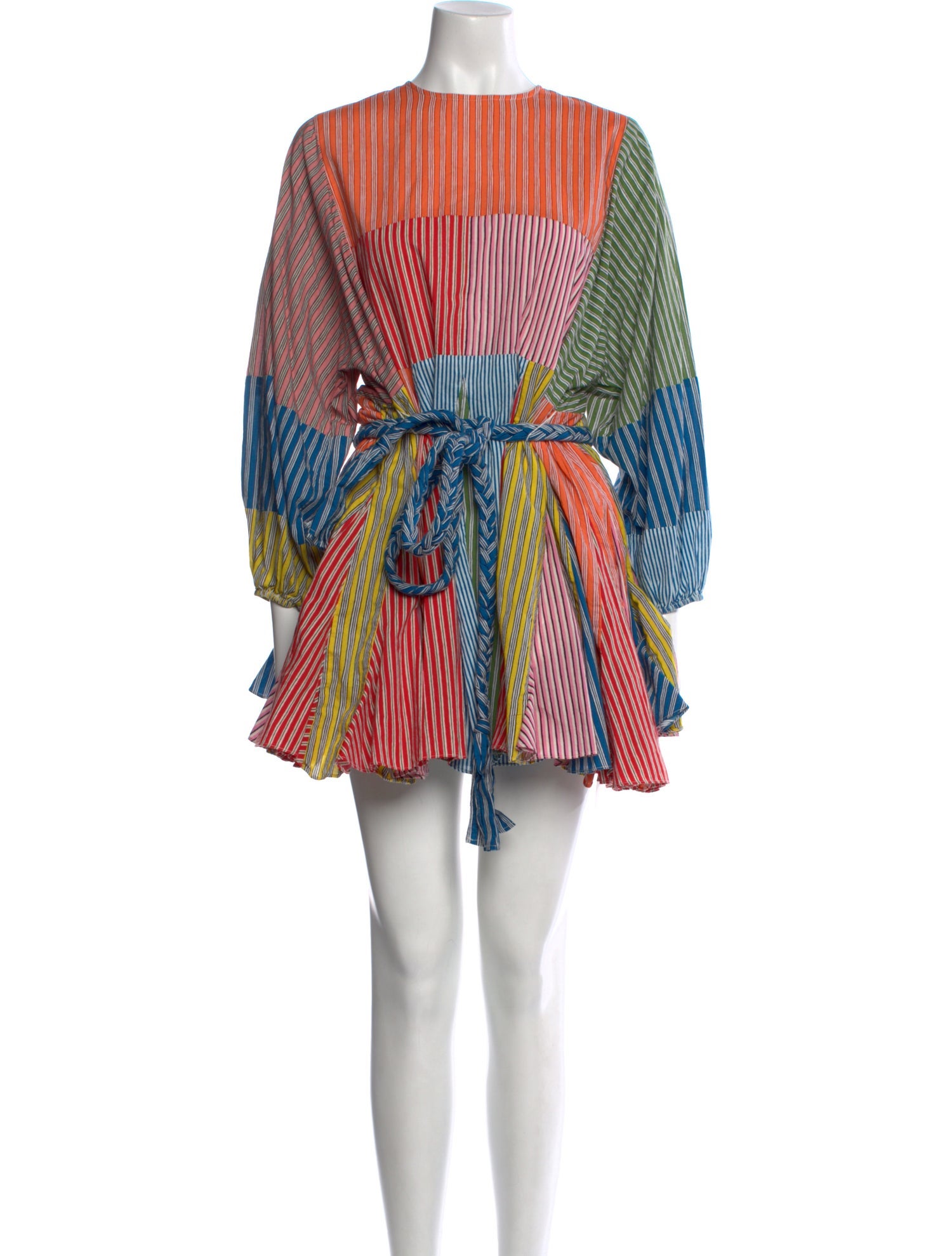 RHODE Striped Mini Dress