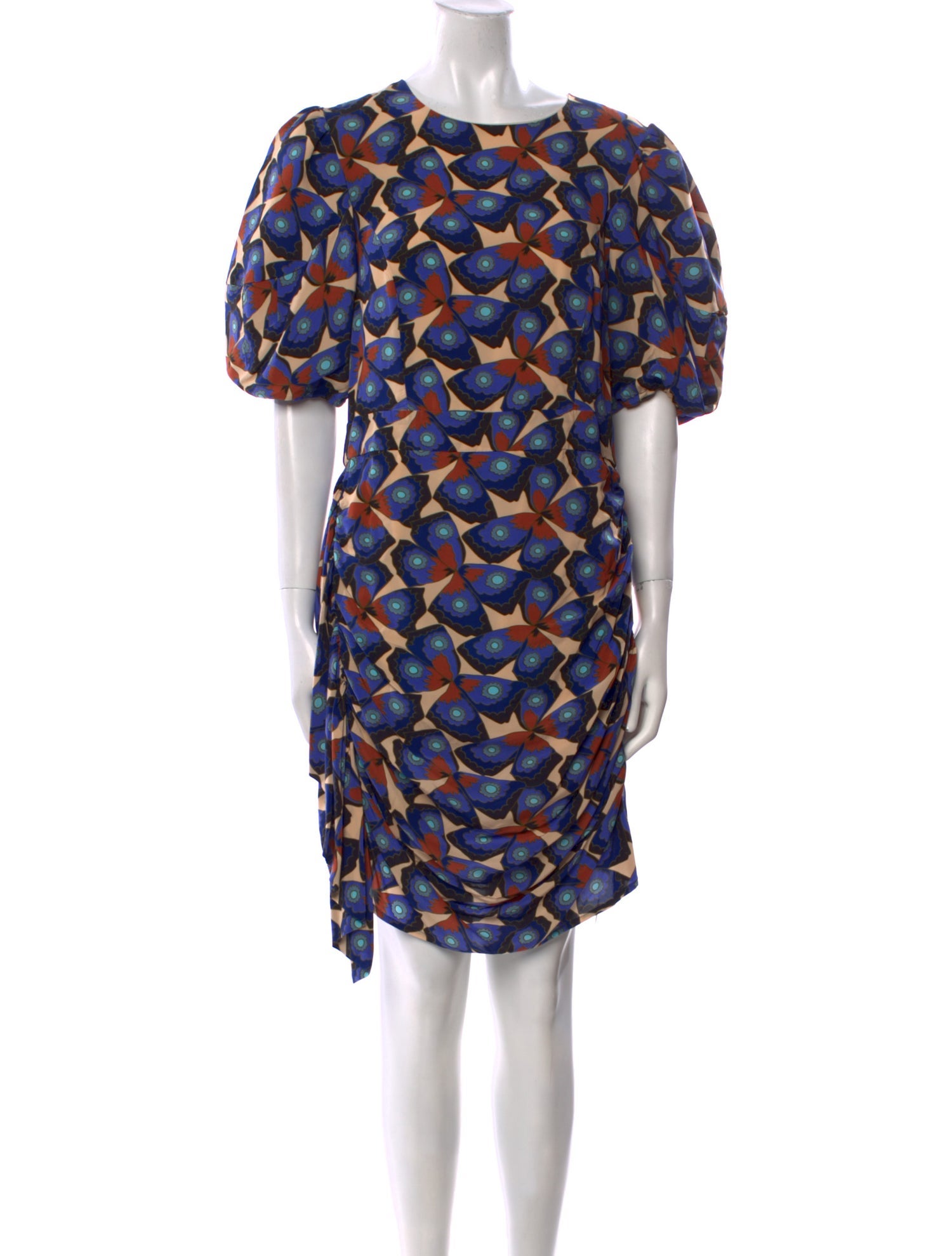 RHODE Printed Knee-Length Dress
