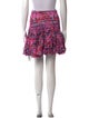 RHODE Printed Mini Skirt
