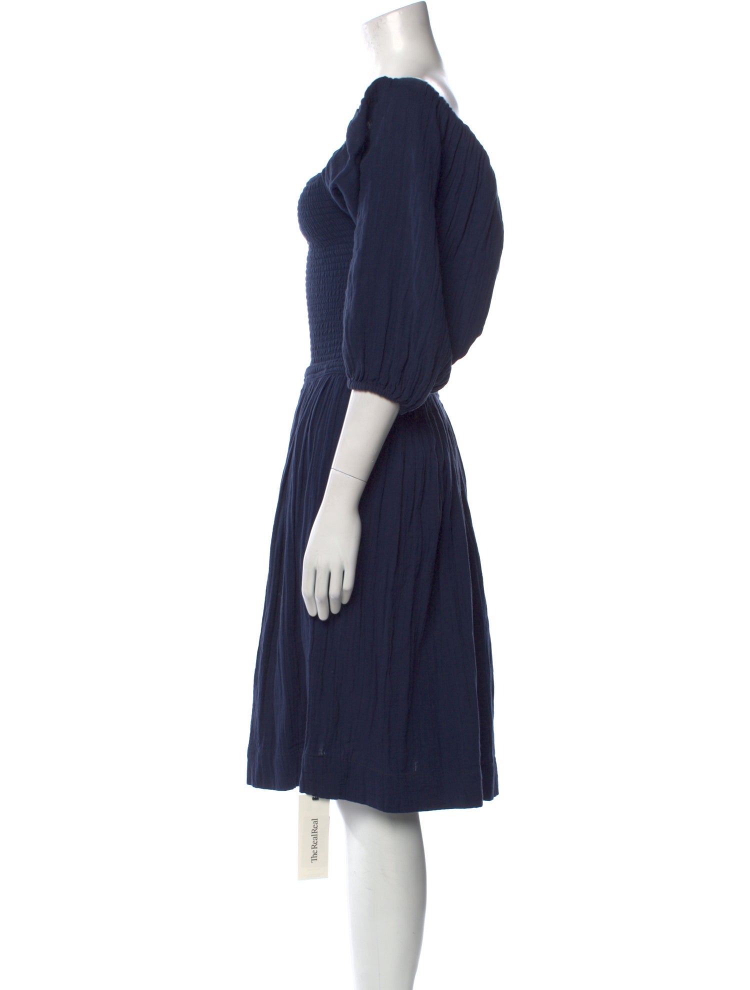 RHODE Square Neckline Knee-Length Dress