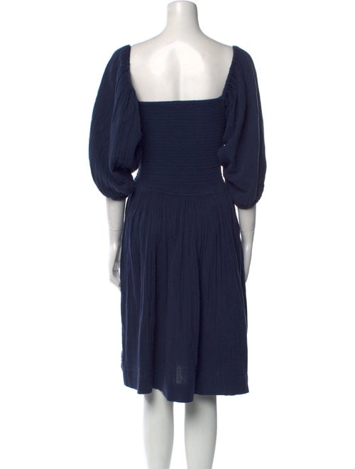 RHODE Square Neckline Knee-Length Dress