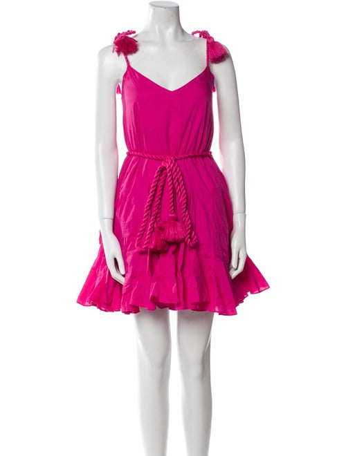 RHODE V-Neck Mini Dress