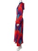 RHODE Printed Long Dress