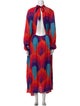 RHODE Printed Long Dress