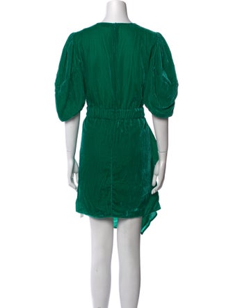 RHODE Bateau Neckline Mini Dress