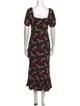 RHODE Printed Long Dress