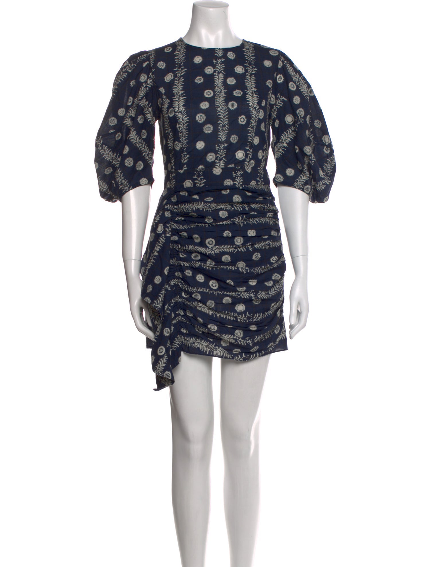 RHODE Floral Print Mini Dress