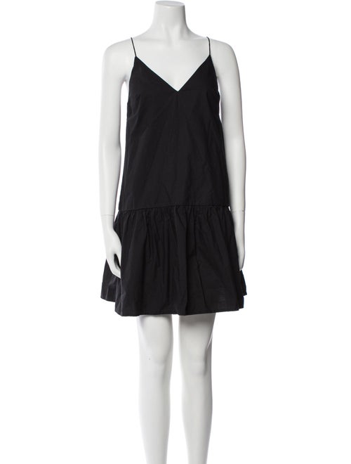 RHODE V-Neck Mini Dress