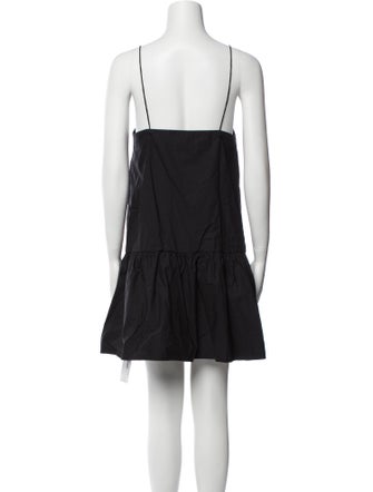 RHODE V-Neck Mini Dress