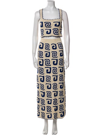 RHODE Printed Skirt Set