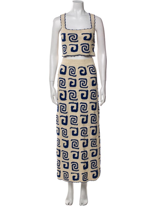 RHODE Printed Skirt Set