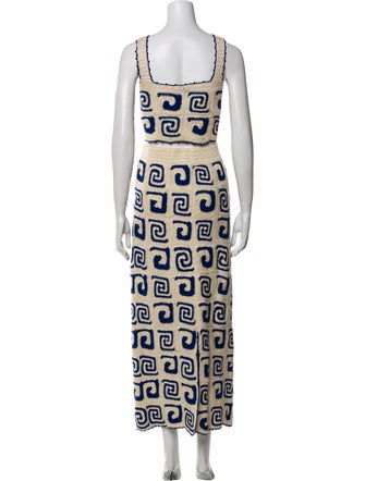 RHODE Printed Skirt Set