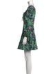 RHODE Floral Print Mini Dress
