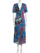 RHODE Printed Long Dress