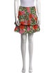 RHODE Printed Mini Skirt