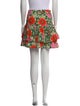RHODE Printed Mini Skirt