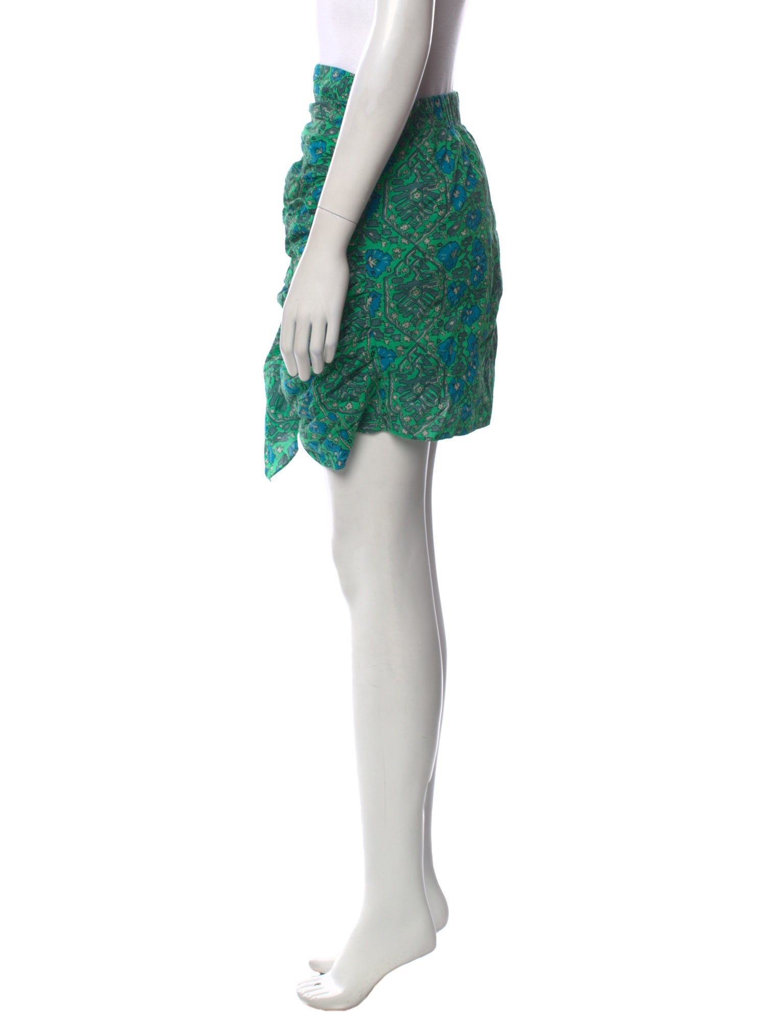 RHODE Printed Knee-Length Skirt w/ Tags