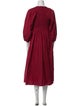 RHODE Crew Neck Long Dress