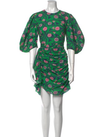 RHODE Printed Mini Dress