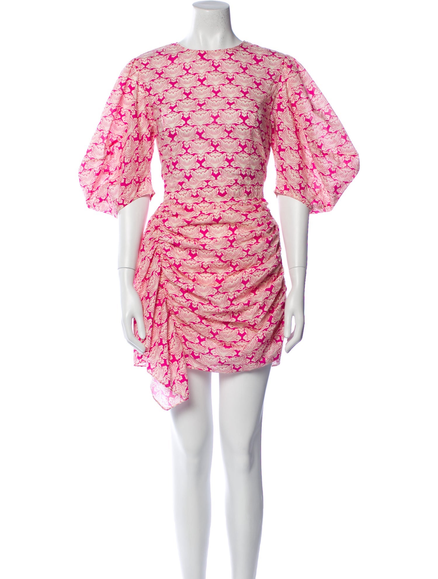 RHODE Floral Print Mini Dress