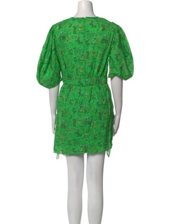 RHODE Printed Mini Dress