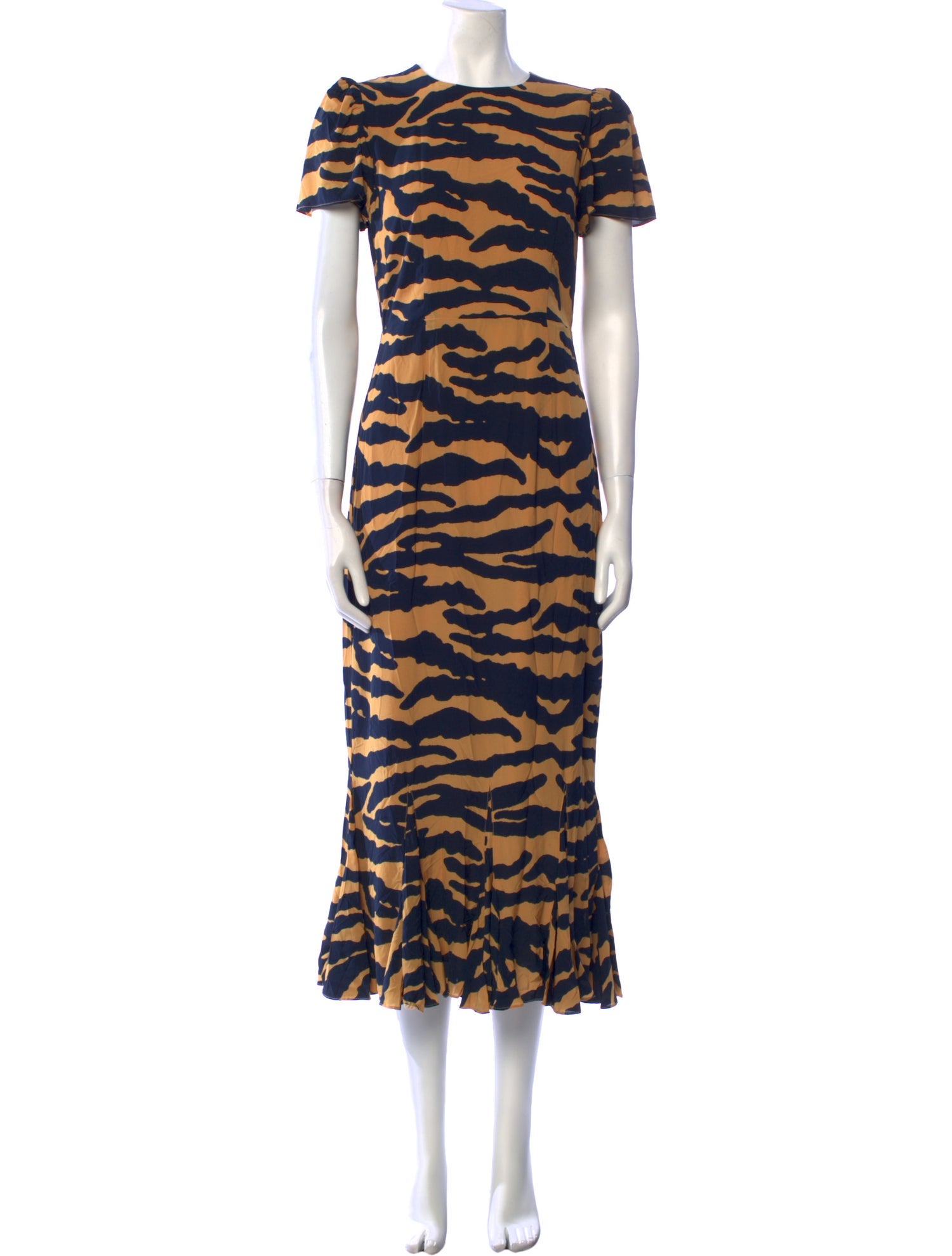 RHODE Animal Print Long Dress w/ Tags