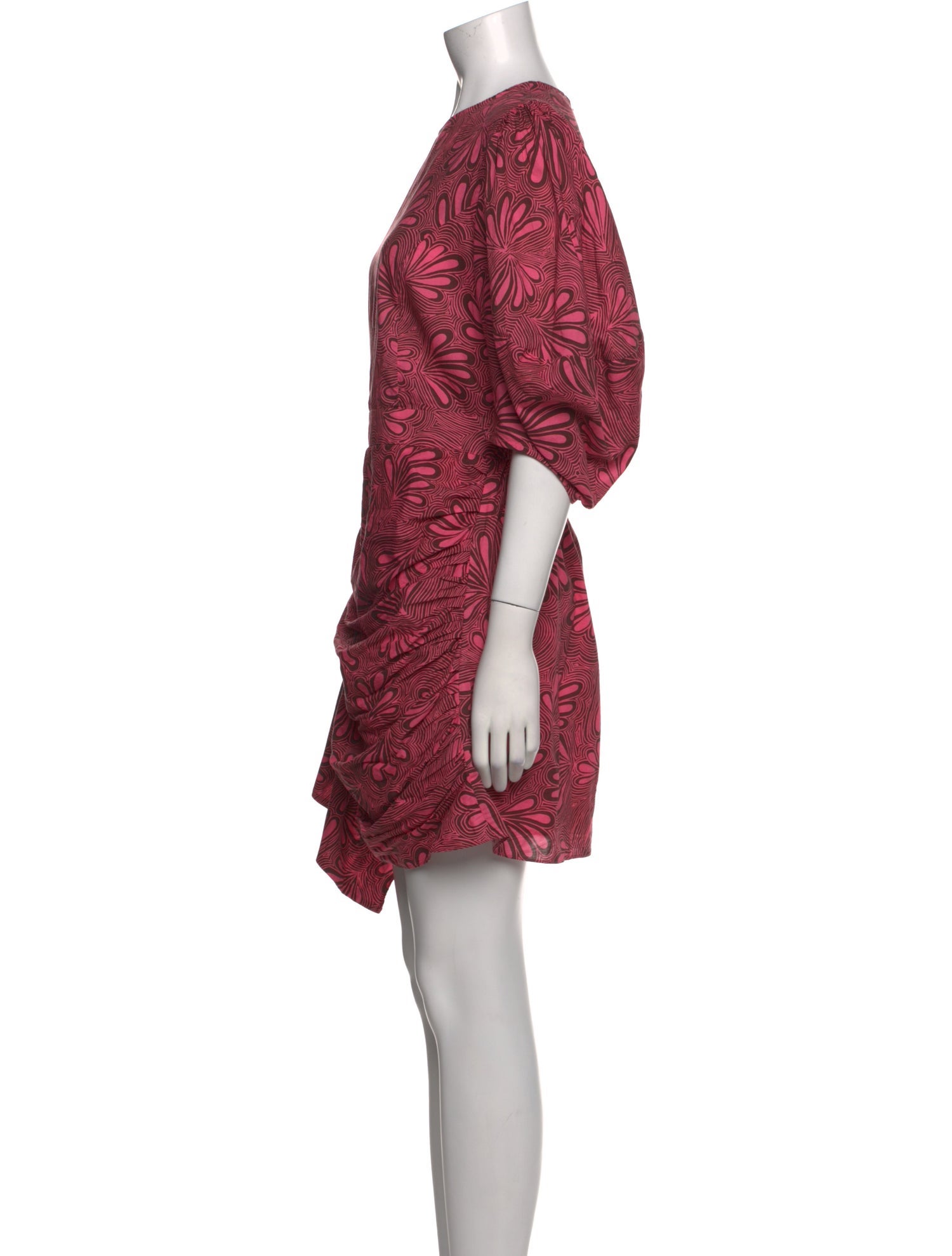 RHODE Printed Knee-Length Dress