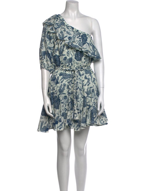 RHODE Floral Print Knee-Length Dress