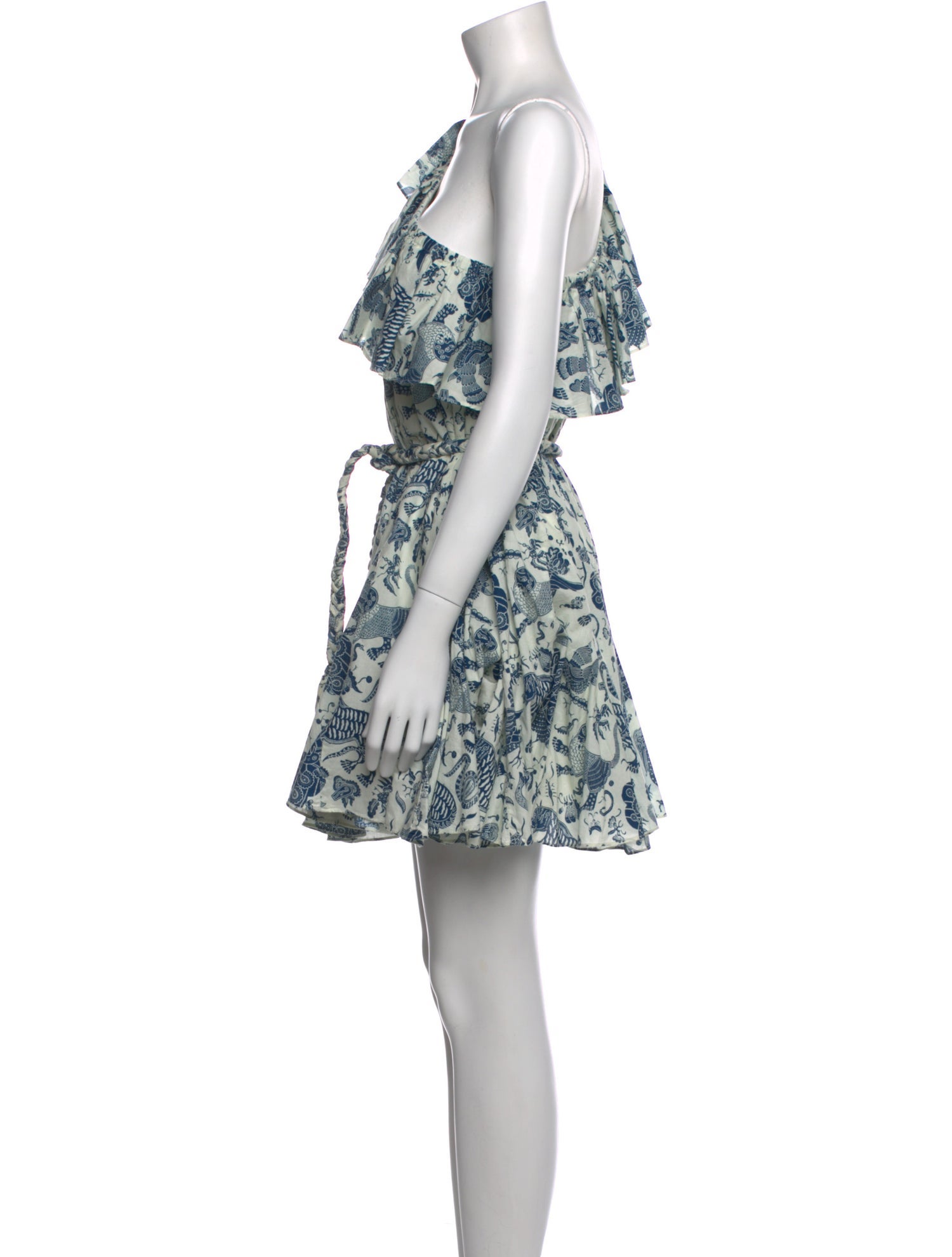 RHODE Floral Print Knee-Length Dress