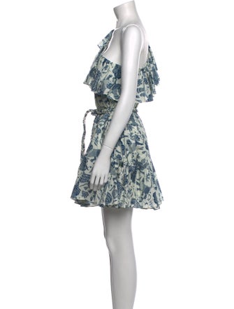 RHODE Floral Print Knee-Length Dress