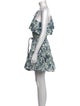 RHODE Floral Print Knee-Length Dress