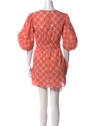 RHODE Printed Mini Dress