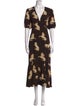 RHODE Floral Print Long Dress