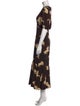 RHODE Floral Print Long Dress
