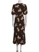 RHODE Floral Print Long Dress