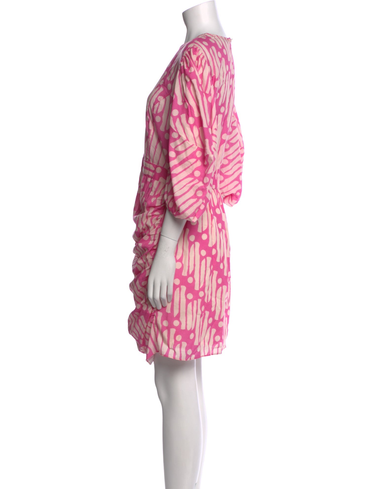 RHODE Printed Knee-Length Dress