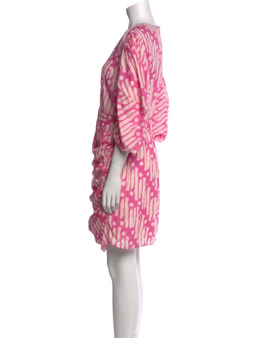 RHODE Printed Knee-Length Dress