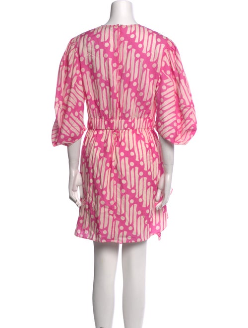 RHODE Printed Knee-Length Dress