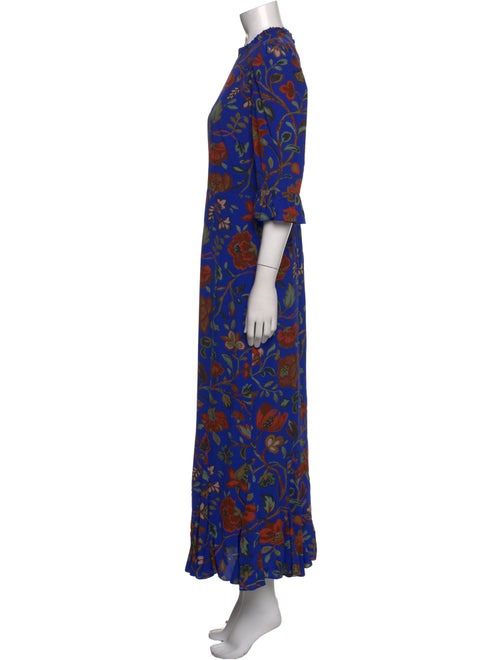 RHODE Floral Print Long Dress