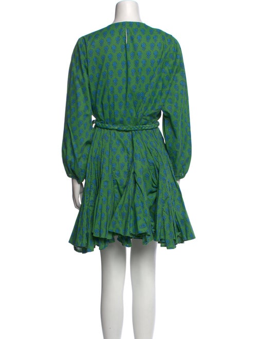 RHODE Floral Print Mini Dress